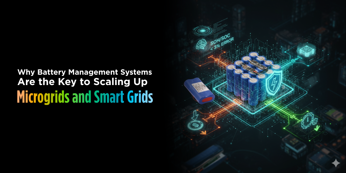 Why Battery Management Systems Are the Key to Scaling Up Microgrids and Smart Grids